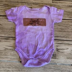 BOHO Chic Onesie purple Tye dye